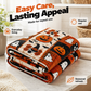 ⏳ Laatste dag: 50% korting 🎃 Halloween-flanellen deken met patchwork
