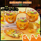 Doorzichtige Halloween-cadeautasjes in de vorm van een pompoen