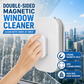 🧲Dubbelzijdige magnetische raamreiniger | Ultrasterke magneten | 30% groter oppervlak | 4-in-1: pad, wisser, magneet, koord | Geschikt voor dik glas | 50% KORTING!