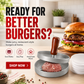 ⭐ 2026 HOT SALE 🍔 Maak Zelf Restaurantwaardige Burgers Thuis — Gelijkmatige Vorm, Perfecte Resultaten ✨
