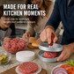 ⭐ 2026 HOT SALE 🍔 Maak Zelf Restaurantwaardige Burgers Thuis — Gelijkmatige Vorm, Perfecte Resultaten ✨