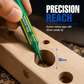 🔥 50% KORTING! ✏️ Precisie Marker met Lange Punt – Sneldrogende Waterdichte Bouwmarker voor Houtbewerking, Installatie & Klussen