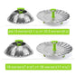 🥦 50% korting! Roestvrijstalen opvouwbare groentestomer – past in elke pan, 5 standen, vaatwasserbestendig. Gezonde stoommaaltijden! ✨🔪