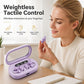 🎧 2-in-1 draadloze oordopjes met digitaal display – Sportoordopjes met open oorclips en mini-slaapoordopjes