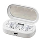 🎧 2-in-1 draadloze oordopjes met digitaal display – Sportoordopjes met open oorclips en mini-slaapoordopjes