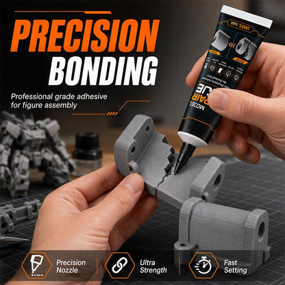 🖨️🔧 KOOP 2, KRIJG 1 GRATIS – Sneldrogende 3D-Printlijm met Precisietip | Sterke & Nauwkeurige Reparatie