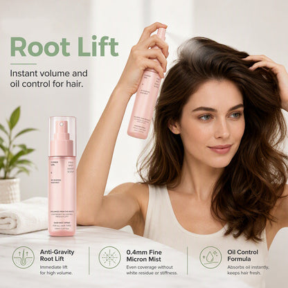 💇‍♀️ 50% KORTING! Root Lifter Volumespray – Direct Meer Volume & Minder Vet Haar