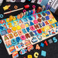 🧩🔥 50% KORTING! Houten Cijfer & Letter Puzzel – Leer Spelen, Ontdekken & Ontwikkelen