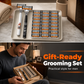 🪒🔥 50% KORTING! 6-Mesjes Scheerset Met Metalen Handvat – Glad Scheren Zonder Gedoe