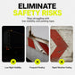 🔦 High-Visibility Pijl Reflecterende Tape – 5m Waterdichte Zelfklevende Veiligheidsstrip met Prismatische Reflectie