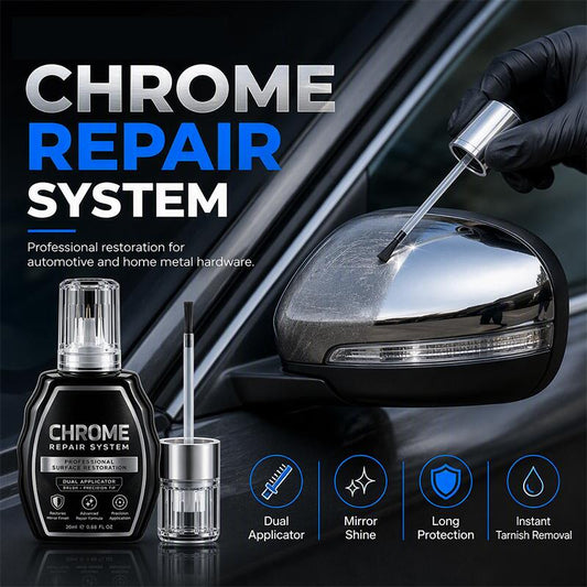 ✨ Chrome Repair & Polish – Herstel de Glans van Chroom & RVS in Enkele Stappen