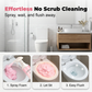 📢📢 50% KORTING !! 🚽🫧 Schuimende Toiletreiniger Mousse – Expanderend Schuim voor Moeilijk Bereikbare Plekken
