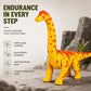 🦕 Elektrisch Lopende Brachiosaurus – Bewegend Dinosaurusspeelgoed met Geluid & LED-Ogen