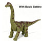 🦕 Elektrisch Lopende Brachiosaurus – Bewegend Dinosaurusspeelgoed met Geluid & LED-Ogen