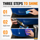 🚗✨ Autolak Polijstcrème – DIY Polish Set voor Glans & Lichte Oppervlakkige Lakimperfecties