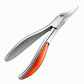 ✂️ Gebogen Precisie-Teennagelknipper – RVS Knipper voor Dikke & Moeilijk Bereikbare Nagelranden