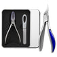 ✂️ Gebogen Precisie-Teennagelknipper – RVS Knipper voor Dikke & Moeilijk Bereikbare Nagelranden