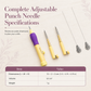🔥 CREATIVE MUST-HAVE | Verstelbare Punch Needle Borduurset