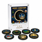 🎵 Magnetische NFC Muziekbox – 9 Muziekschijven, Draaiend Vinyl & Warm Sfeerlicht