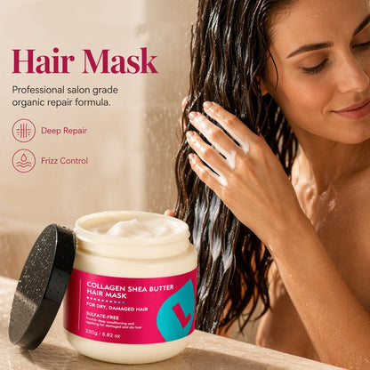 💆‍♀️✨ 50% KORTING | Keratine Haarmasker voor Droog & Pluizig Haar