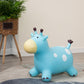 🦒🎵 Muzikale Giraffe Springkussen – Opblaasbaar Rijplezier voor Kinderen