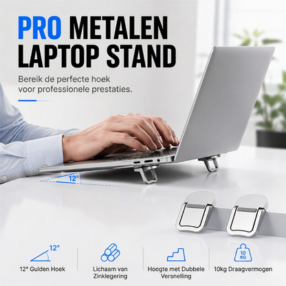 💻🔥50% KORTING | Opvouwbare Laptopstandaard – Betere Kijkhoek & Meer Luchtstroom