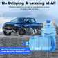 🚰⚡ 50% KORTING | Universele 55 mm Waterflesdop – Herbruikbaar, Lekvrij & Eenvoudig te Sluiten