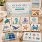 🌊🐢 50% KORTING | DIY Zeeglas Mozaïekset – Maak Zelf Kleurrijke Oceaankunst