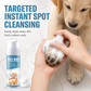 Schuimshampoo voor het droogreinigen van huisdieren (puppy's en kittens) zonder water.
