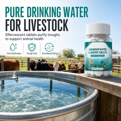 💧🐄 50% KORTING | Bruistabletten voor Veewater – Voor Onderhoud van Drinkbakken & Watertanks