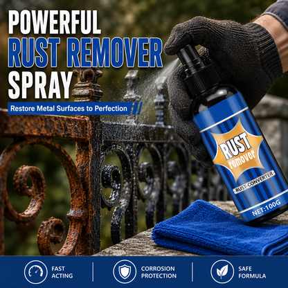 🔥 50% KORTING | Roestverwijderaar Spray – Pak Roest Aan op Gereedschap, Auto-onderdelen & Metaal