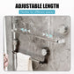 🛠️✨ 50% KORTING | Verstelbare Zuignapstang – Zonder Boren, 180° Draaibaar & Ruimtebesparend