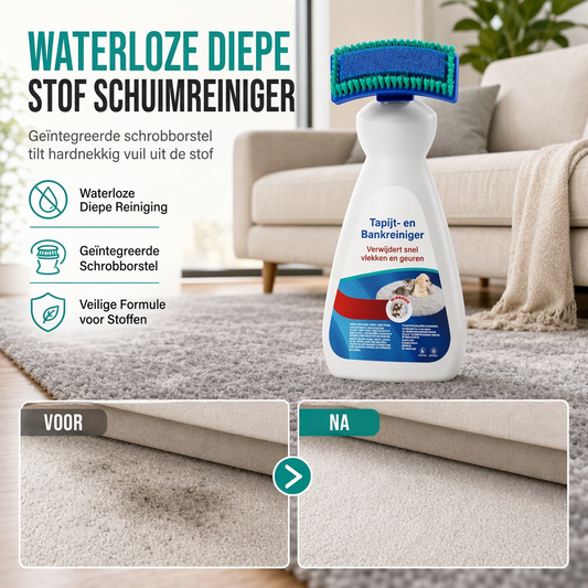 🥳HOT SALE🥳💞50.000+ VERKOCHT! Waterloze Reiniger – Vanaf €18.99! Schuim, borstelapplicator & geen doorweken. Vlekken weg – bestel nu! ✅