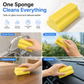 🧽 Superabsorberende Stofspons met Groeven – Voor Stof, Haren en Dagelijkse Schoonmaak