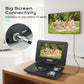 🔥FLASH SALE🔥 Draagbare DVD/EVD-speler met Gamefunctie – 7-Inch Draaibaar Scherm, Oplaadbare Lithiumbatterij – EVD/DVD/CD/AVI/MPEG-4/JPG – USB & AV – 12V! 🎮✨