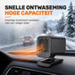 Draagbare Opvouwbare Auto-ontdooier 12V 24V Vierkante Elektrische Voorruit Ontwaseming Ventilator