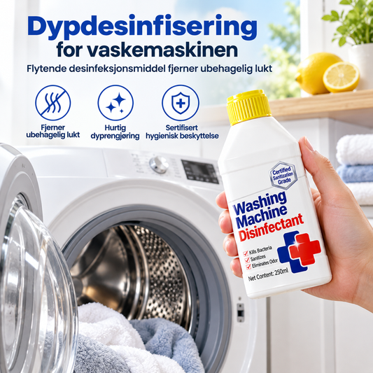 🧼✨ Vloeibare Wasmachinereiniger – Dieptereiniging van de Trommel, Tegen Vuil & Onaangename Geuren