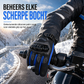 🏍️ 50% KORTING – Extra Warme Waterdichte Motorhandschoenen | Dikke Winterhandschoenen voor Koude en Natte Ritten