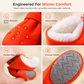 🐾❄️ Warme Hondenlaarsjes met Pluche Voering – Flexibele Antislipzool voor Winterwandelingen