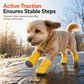 🐾❄️ Warme Hondenlaarsjes met Pluche Voering – Flexibele Antislipzool voor Winterwandelingen