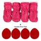 🐾❄️ Warme Hondenlaarsjes met Pluche Voering – Flexibele Antislipzool voor Winterwandelingen