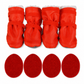 🐾❄️ Warme Hondenlaarsjes met Pluche Voering – Flexibele Antislipzool voor Winterwandelingen