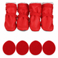 🐾❄️ Warme Hondenlaarsjes met Pluche Voering – Flexibele Antislipzool voor Winterwandelingen
