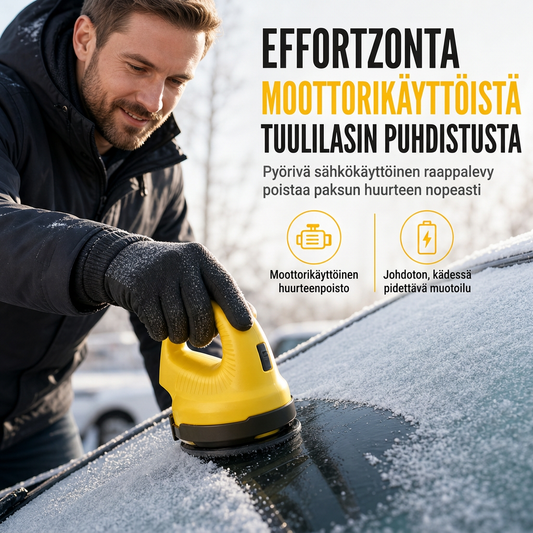 🖤❄️🔥 Black Friday-uitverkoop!🚗⚡ Elektrisch hulpmiddel voor het verwijderen van sneeuw en ijs van de voorruit van auto’s: helpt om sneeuwophopingen in de winter snel te verwijderen🌨️🧊💨