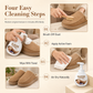 Suede and Nubuck Shoe Cleaner 300ml Care and Cleaning Liquid for Matte Reverse Leather Shoes