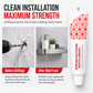 🛠️💧 Sterke Montagelijm Zonder Boren – Waterbestendige Lijm voor Wandplanken & Badkameraccessoires