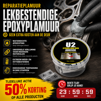 ⛽🔧 Sterke, lekdichte reparatielijm voor brandstoftanks – repareert lekkages zonder demontage, geschikt voor auto en motor ✨