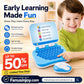 🔥Verrassing: 50% korting! 👦Speelgoed dat kinderen een voorsprong geeft! Tweetalige leercomputer voor baby's en peuters.
