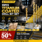 🔧🔥 TIJDELIJK 50% KORTING! Stop met het verbranden van je boortjes alsof je een kampvuur maakt! Deze 99-delige titanium HSS-set blijft scherp, boort sneller, en het dubbele U-groefontwerp blaast elke spaander eruit – de keuze van ervaren vaklieden!